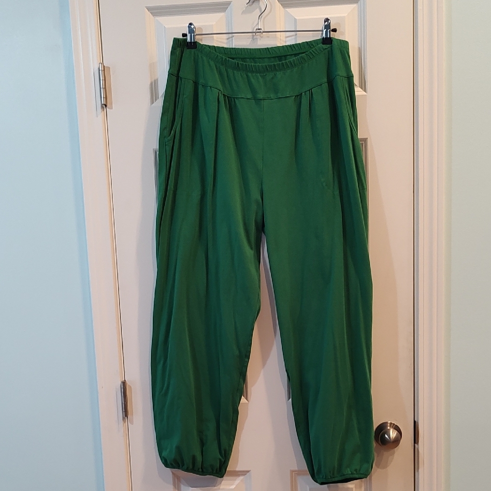 Gudrun Sjoden Green Relaxed Pants